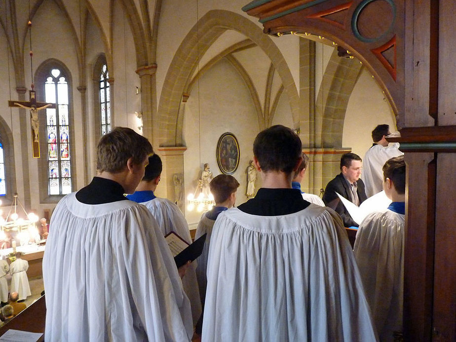 Festgottesdienst zum 50jahrigen Priesterjubiläum von Stadtpfarrer i.R. Geistlichen Rat Ulrich Trzeciok (Foto: Karl-Franz Thiede)